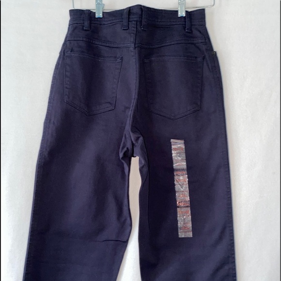 Bill Blass Size 6 Dark Navy Blue High Waist Jeans - Picture 9 of 16